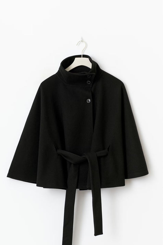 Damen Cape Jacke Mit Modernem Design