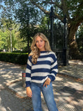 Gemütlicher leichter Strickpullover für lässigen Komfort