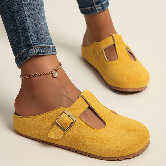Wildleder Komfort Slipper für Damen