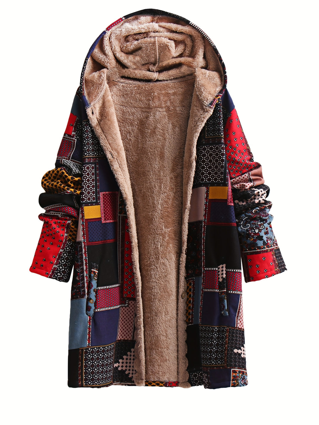 Trendige Winterjacke mit Kapuze für Damen