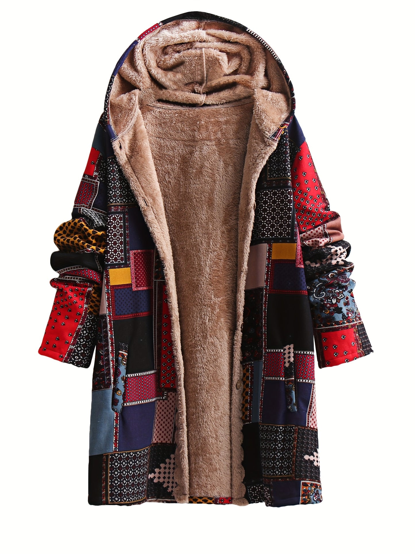 Trendige Winterjacke mit Kapuze für Damen
