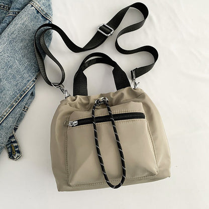 Nylon Kordelzugtasche Leicht Wasserabweisend