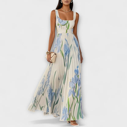 Elegantes, fließendes Chiffon-Maxikleid für Damen Abendkleid