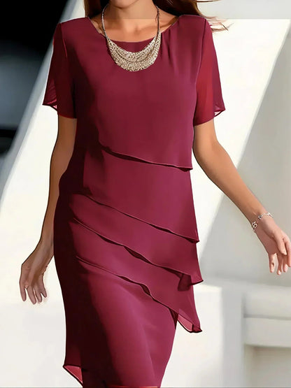 Elegantes Midikleid für Damen Zeitloser Chic Abendmode