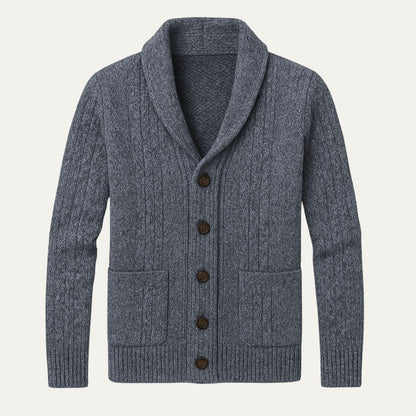 Herren Cardigan Mit Klassischem Design