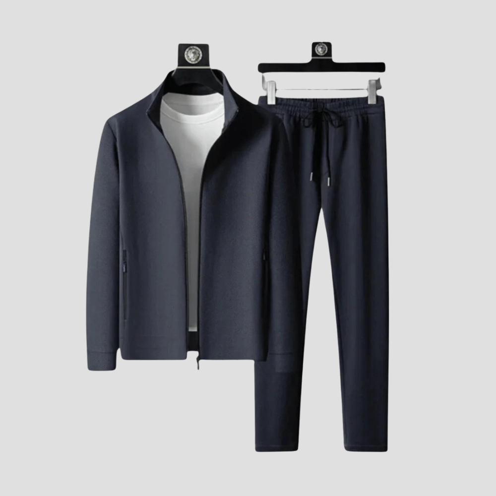 Herren Trainingsanzug Mit Modernem Slim Fit