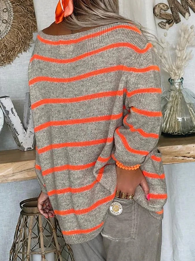 Damen Oversized Pullover Für Den Herbst