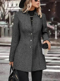 Damen Langärmeliger Trenchcoat – Stilvoll & Zeitlos