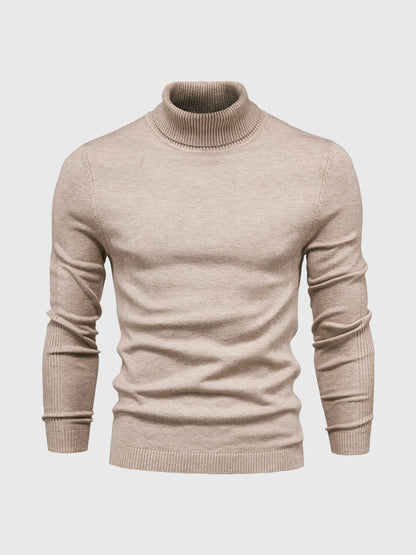 Rollkragenpullover mit zeitlosem Design für Herren