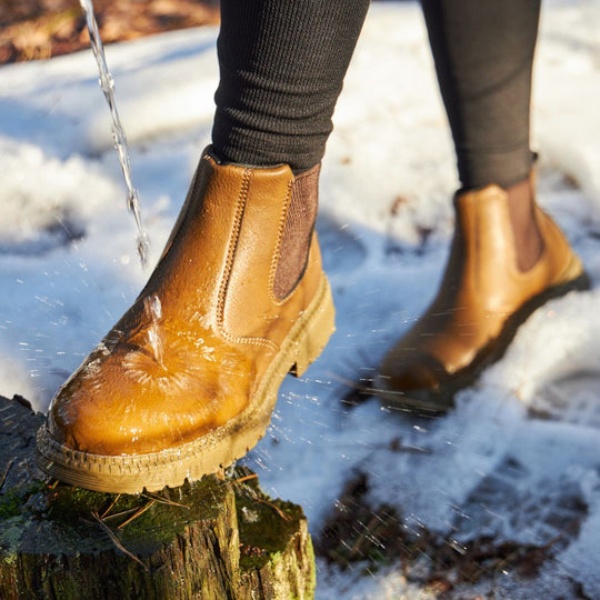 Herren Sicherheitsstiefel Mit Stahlkappe Und Klassischem Design