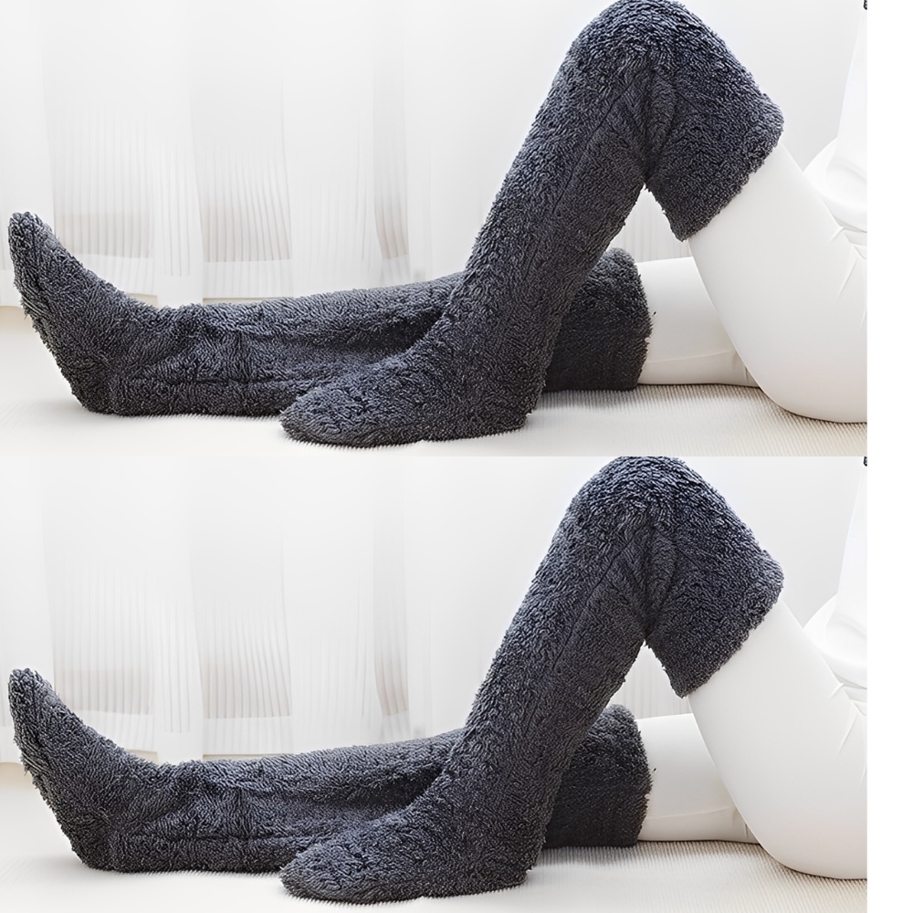 Damen warme Overknee-Wintersocken