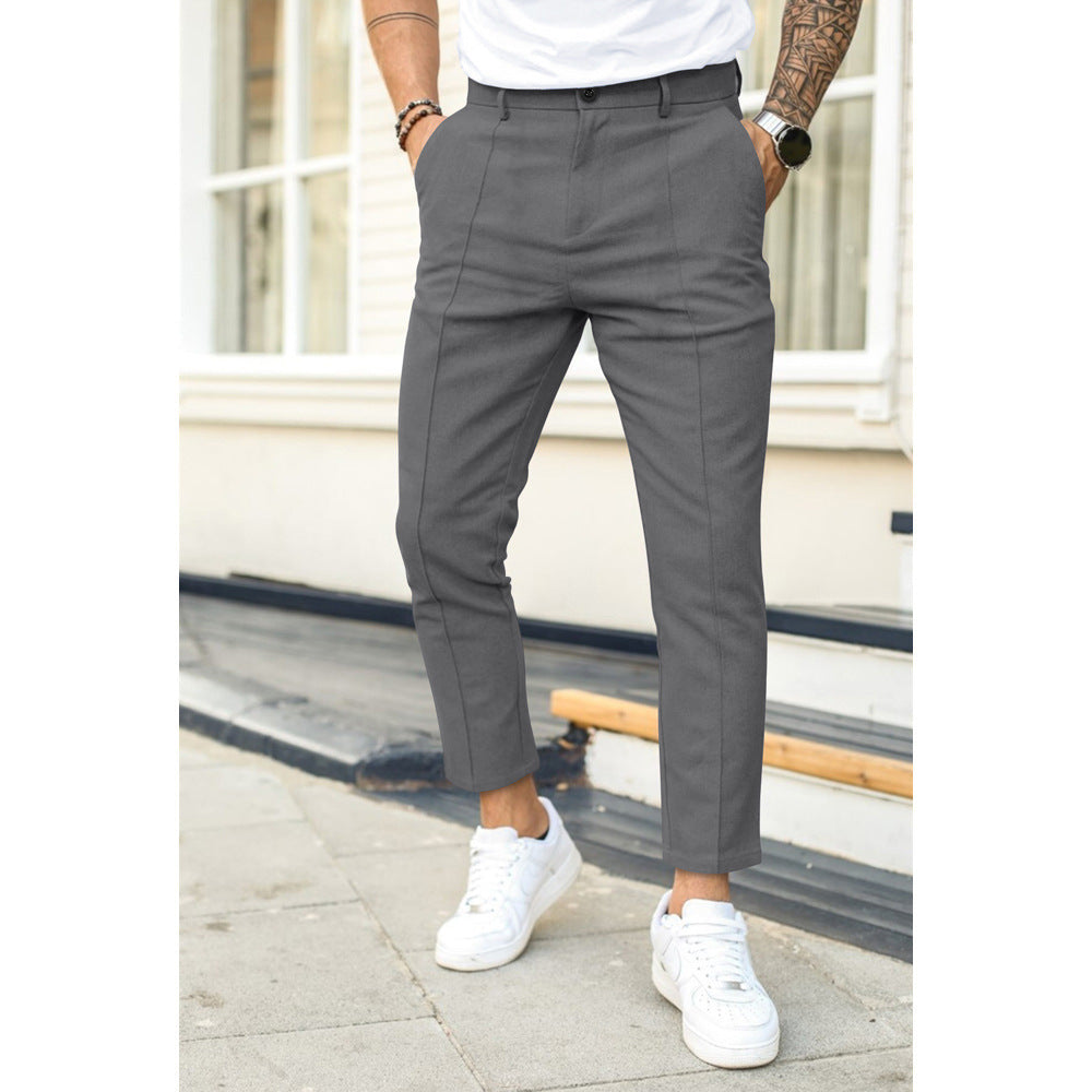 Herren Freizeithose Im Legeren Stil