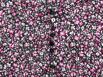 Damen V-Ausschnitt Floral Chiffon Trägerkleid Bohemian Sommer Strandbekleidung