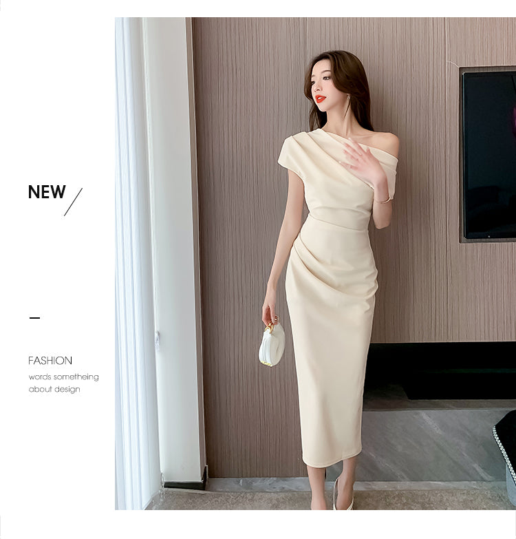 Elegantes schulterfreies Abendkleid für Damen