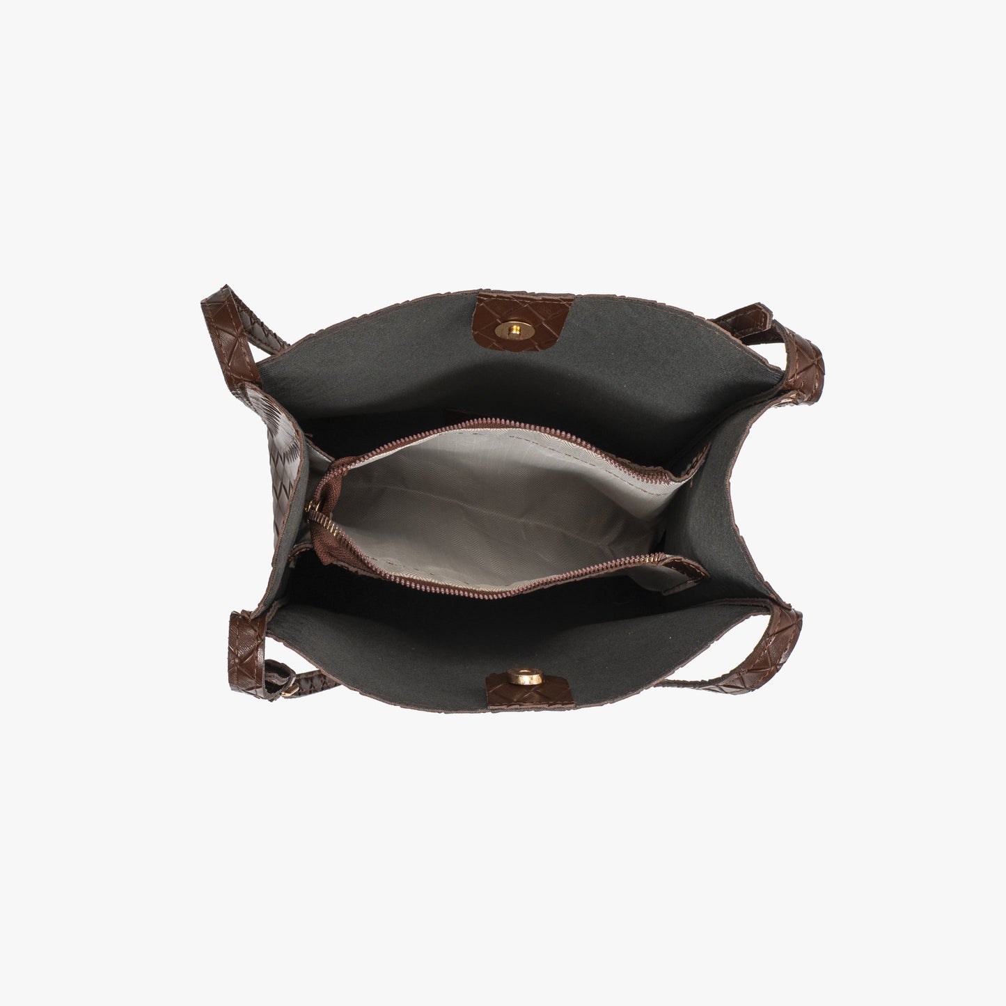 Vegane Leder-Shopper-Tasche Leicht und Strukturiert