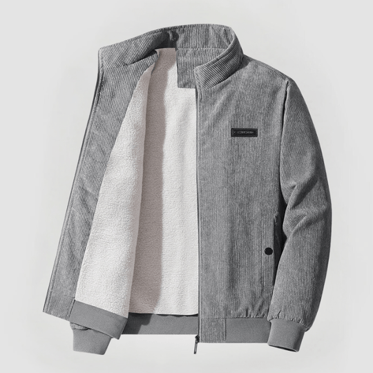 Herren Cordjacke Mit Fleecefutter