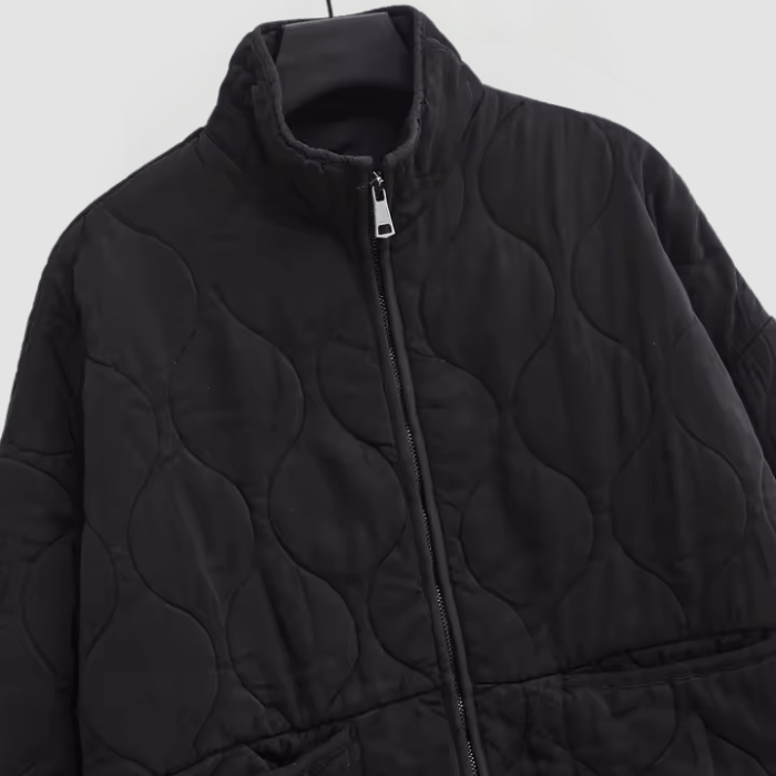 Damen Steppjacke Mit Lockerer Passform