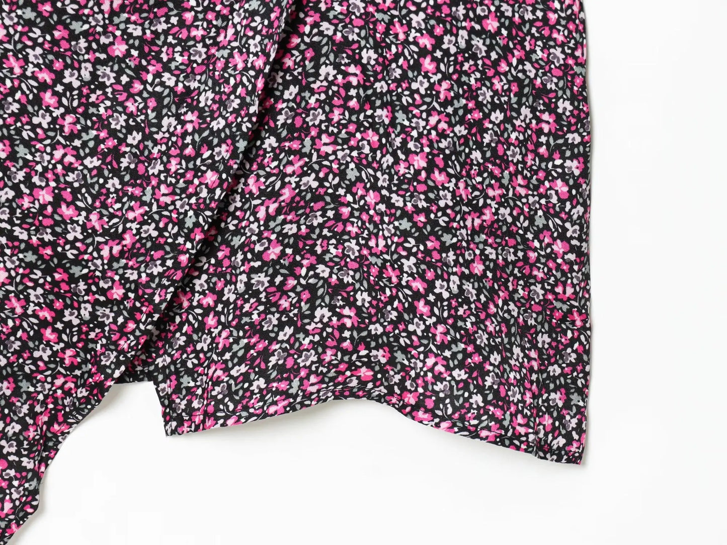 Damen V-Ausschnitt Floral Chiffon Trägerkleid Bohemian Sommer Strandbekleidung