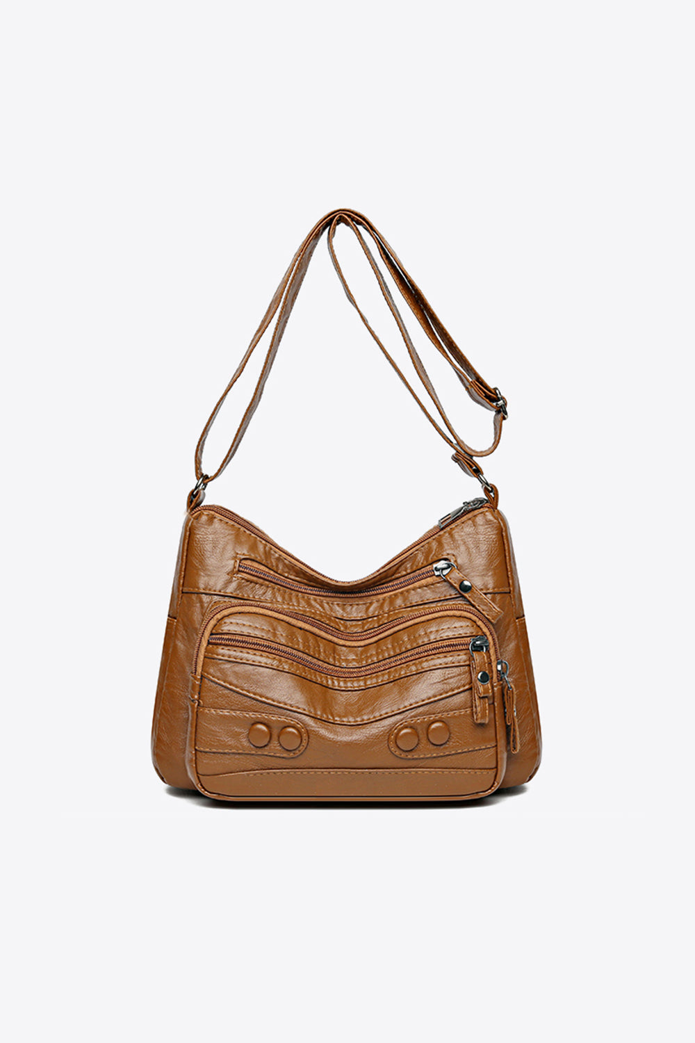 Strukturierte elegante Schultertasche für Damen
