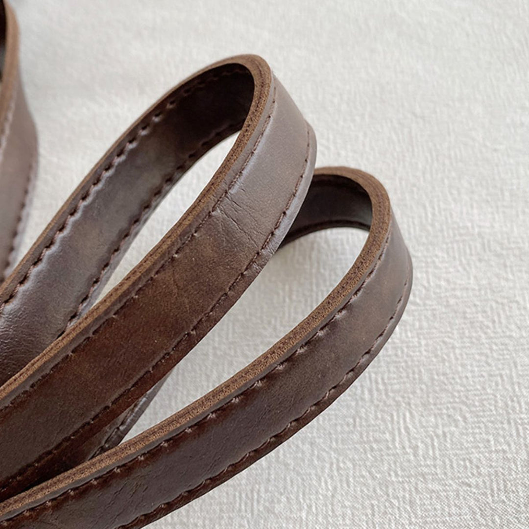 Minimalistische trendige Schultertasche für Damen