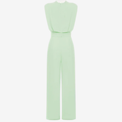 Jumpsuit für Damen mit weichem Griff und Gürtel