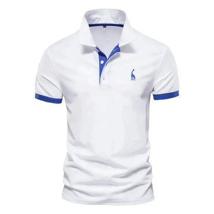 Herren Klassisches Baumwoll-Poloshirt