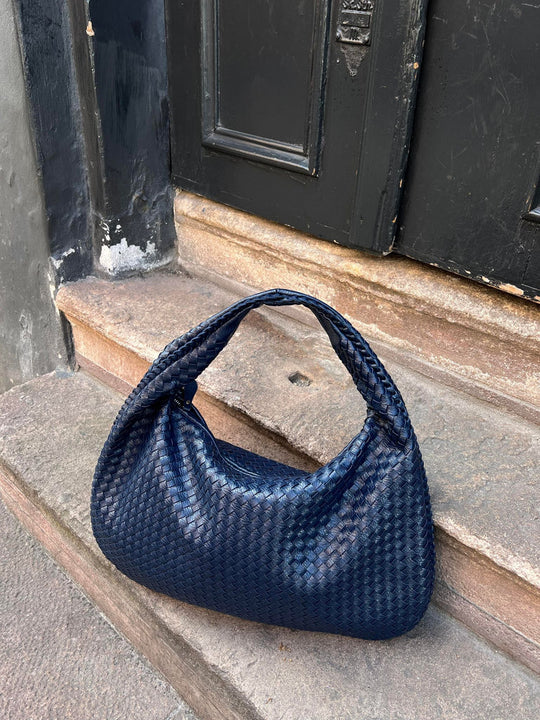 Geflochtene Große Schultertasche für Damen