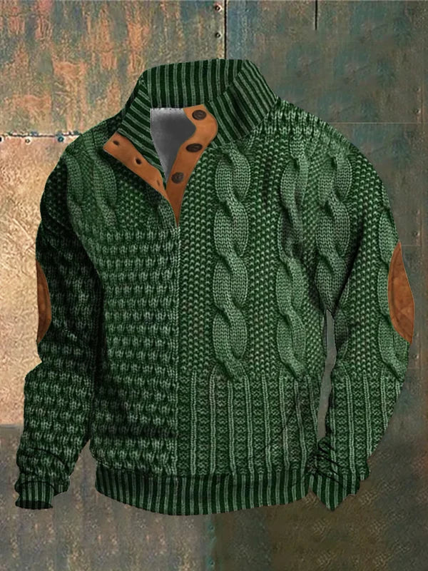 Langlebiger Bequemer Strickpullover