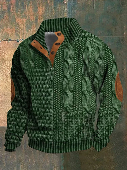 Langlebiger Bequemer Strickpullover