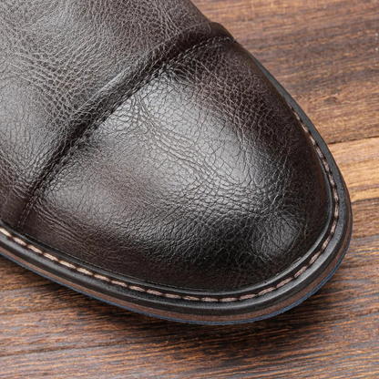Herren Vintage Stiefeletten Mit Klassischem Design