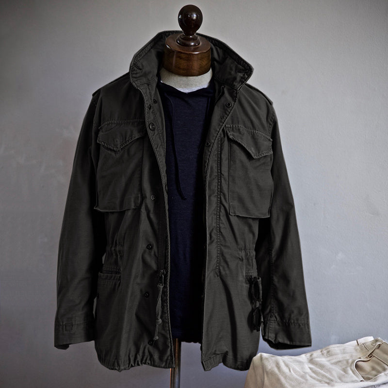 Herren Feldjacke Im Militärstil Mit Mehreren Taschen
