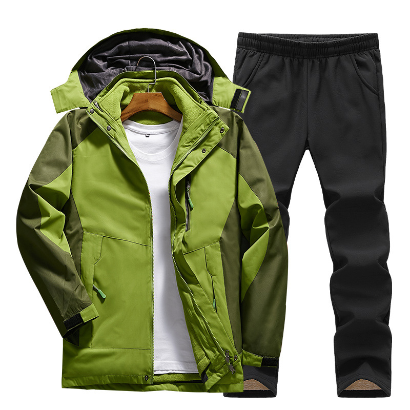 Damen Outdoor Set 3 In 1 Mit Jacke Fleece Und Hose