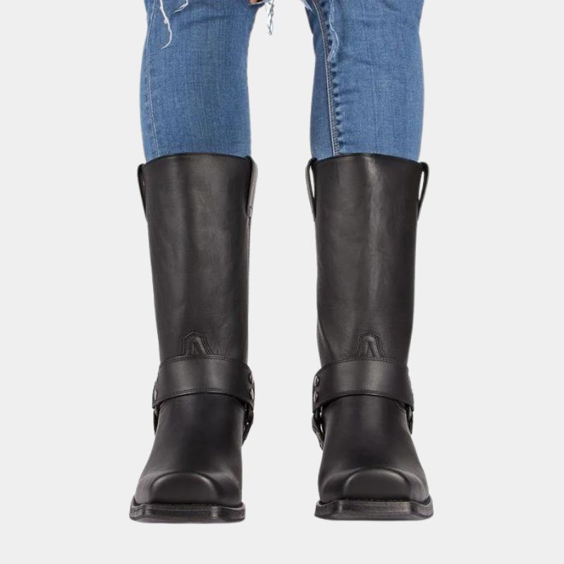 Damen Cowboystiefel Im Vintage Look