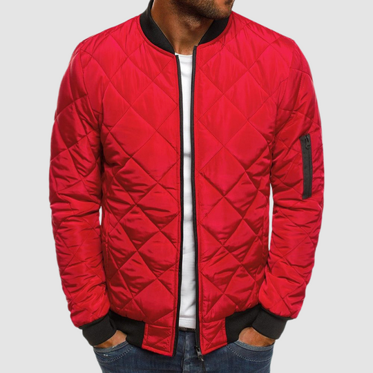 Herren Übergangsjacke Mit Revers Und Klassischem Schnitt