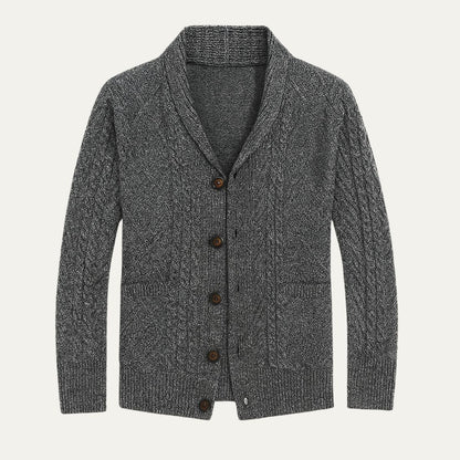 Herren Cardigan Mit Klassischem Design