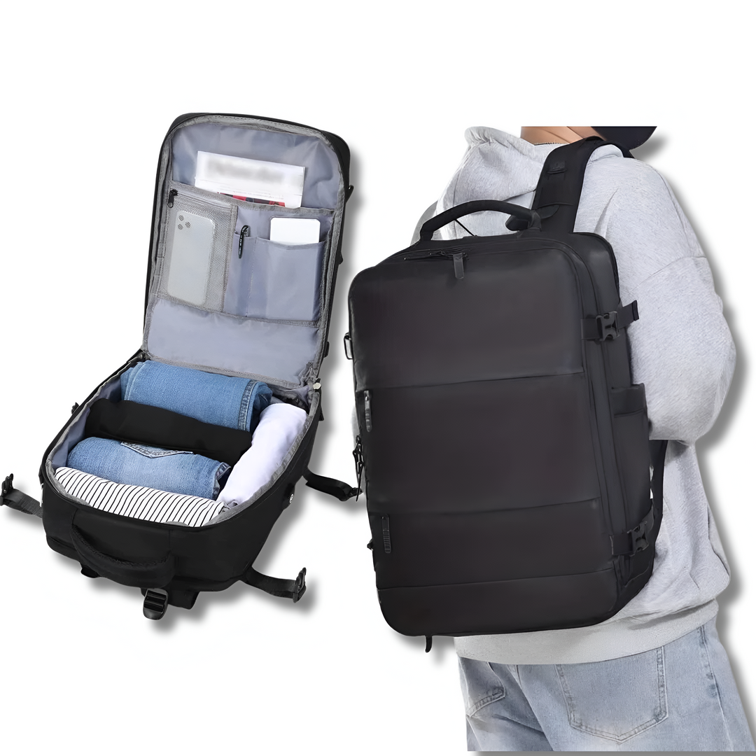 Multifunktionaler Reiserucksack mit USB-Anschluss für Damen