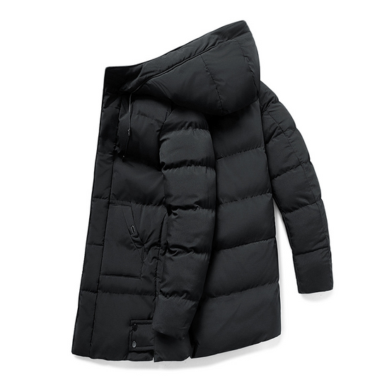 Herren Winter Parka Jacke Mit Kapuze