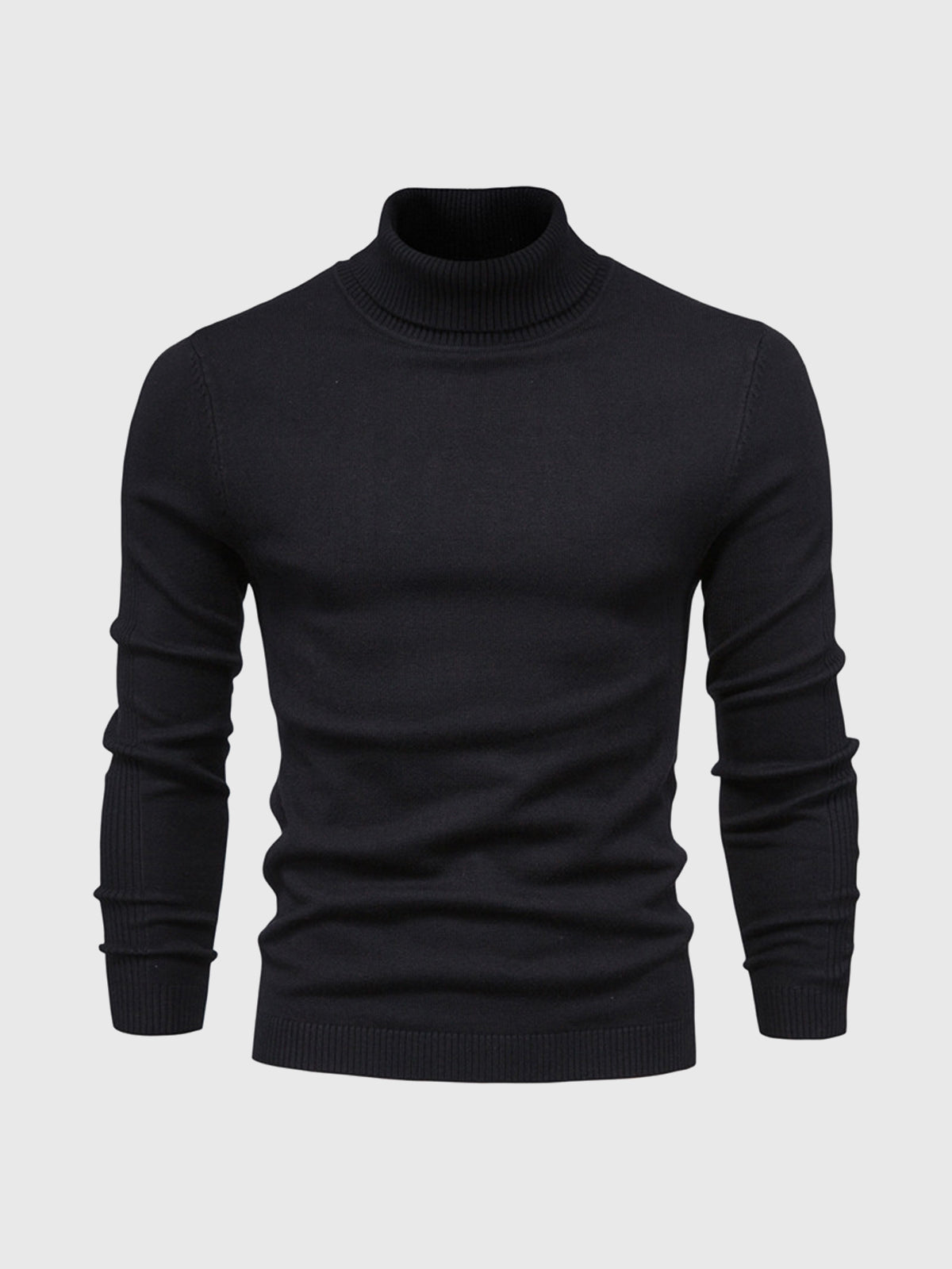 Rollkragenpullover mit zeitlosem Design für Herren