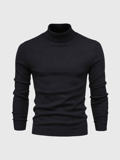 Rollkragenpullover mit zeitlosem Design für Herren