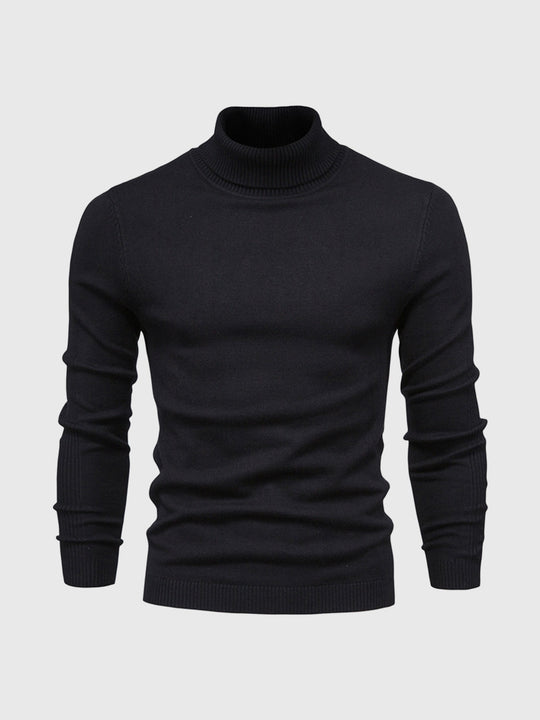 Rollkragenpullover mit zeitlosem Design für Herren