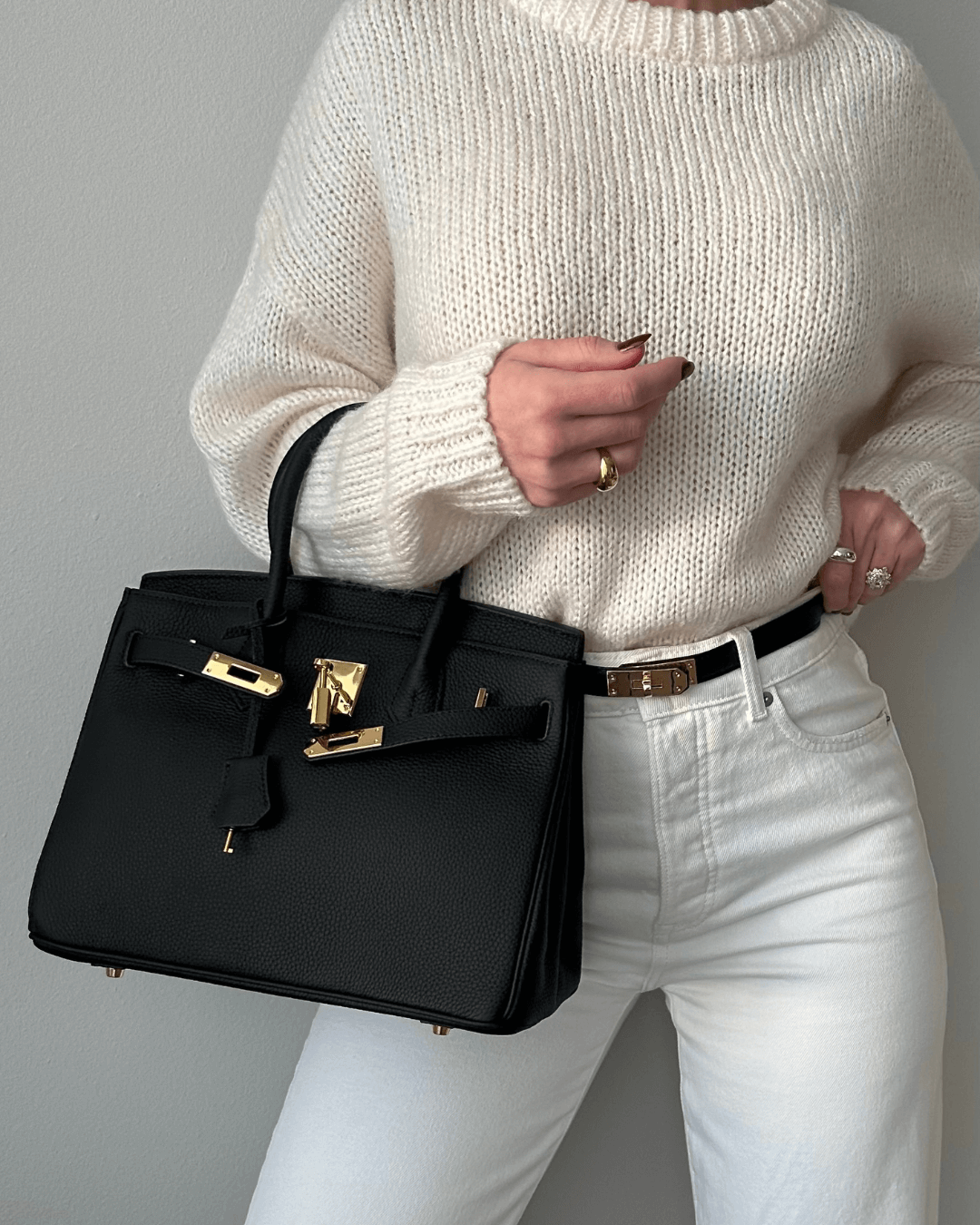 Klassische luxuriöse Handtasche für Damen