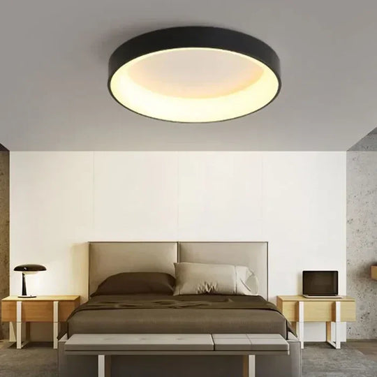 Runde LED-Deckenlampe – Skandinavisches Design & warmweißes Licht