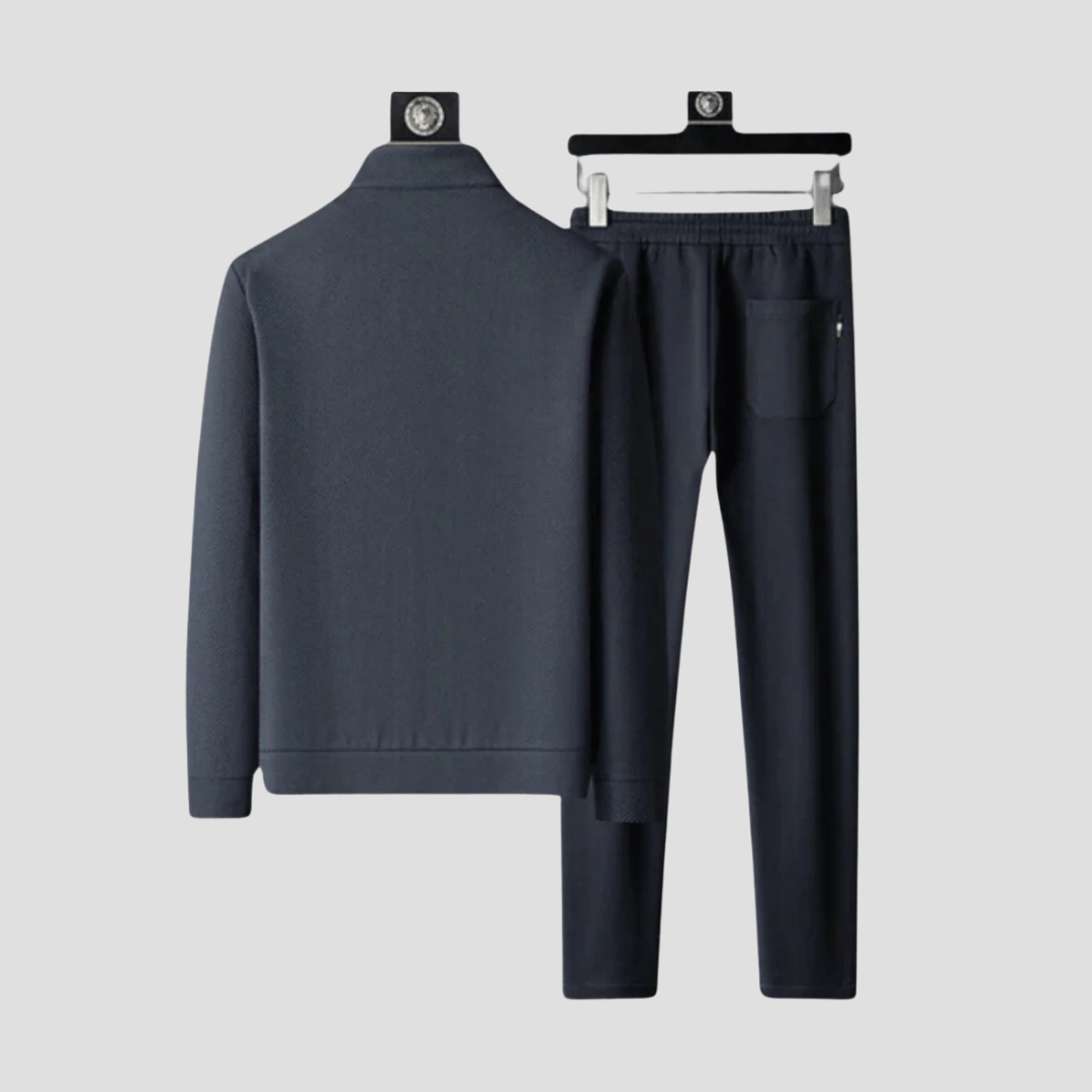 Herren Trainingsanzug Mit Modernem Slim Fit