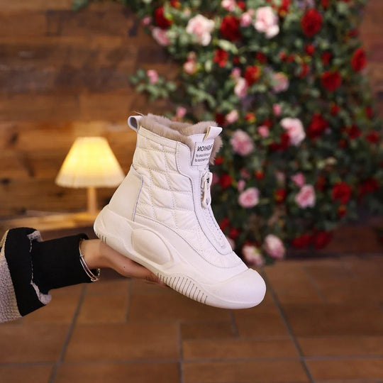 Damen Winterstiefel Mit Klassischem Design