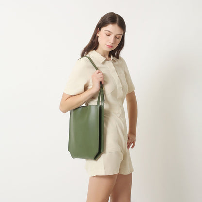 Vegane Leder-Shopper-Tasche Leicht und Strukturiert