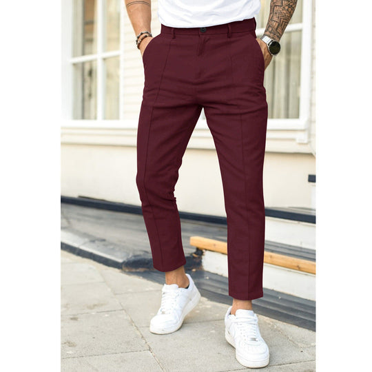 Herren Freizeithose Im Legeren Stil