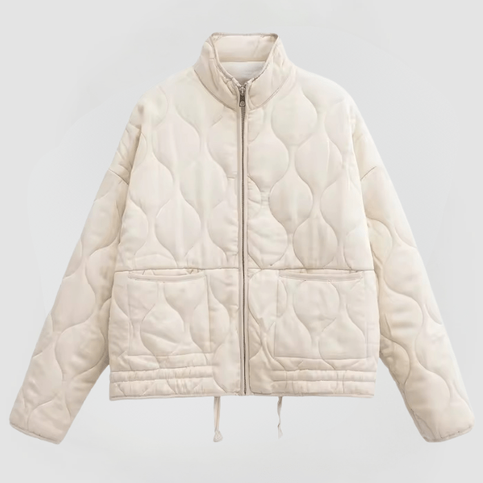Damen Steppjacke Mit Lockerer Passform