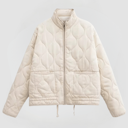 Damen Steppjacke Mit Lockerer Passform