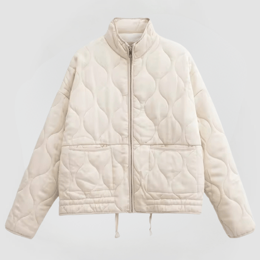 Damen Steppjacke Mit Lockerer Passform