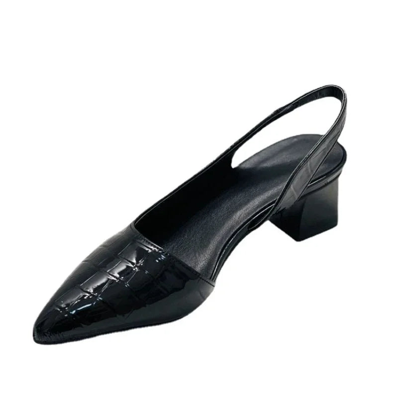 Damen Bequeme Slingback-Pumps